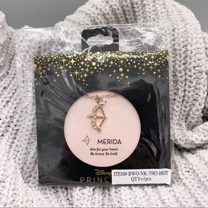 merida crossbow disney necklace